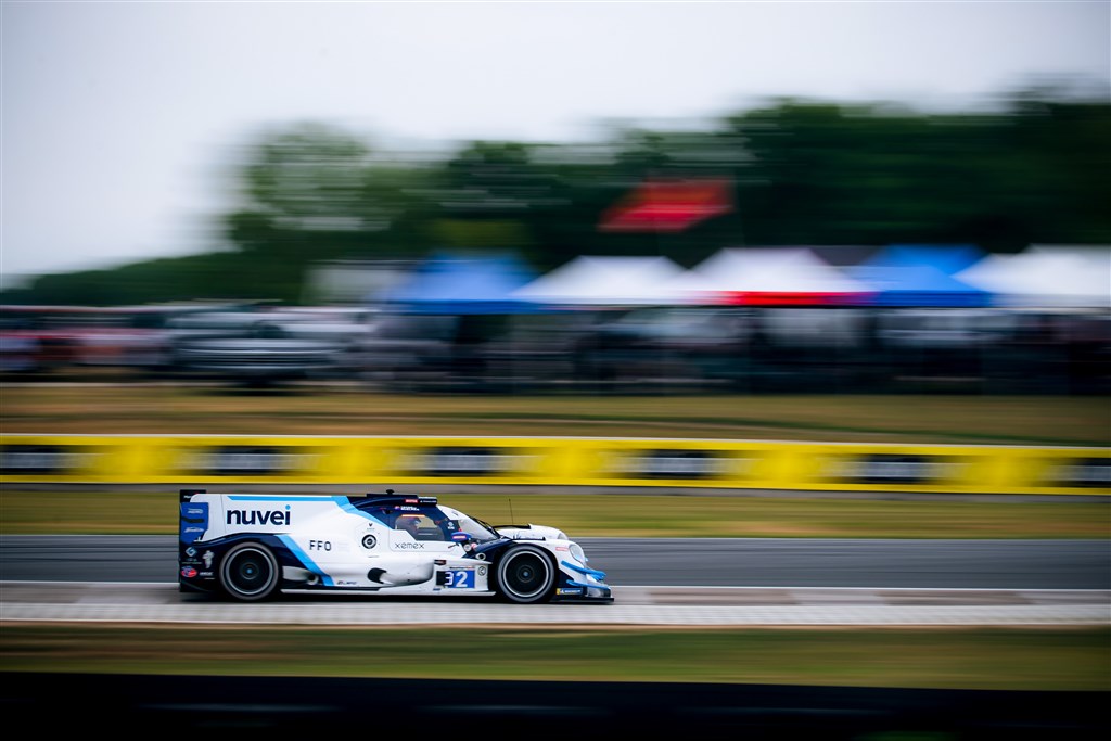 Straf kostede Mikkel Jensen IMSA-podie på Road America.
(Foto: United Autosports)